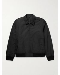 James Perse - Padded Recycled-twill Bomber Jacket - Lyst