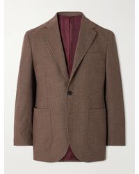 Rubinacci - Virgin Wool-Flannel Suit Jacket - Lyst