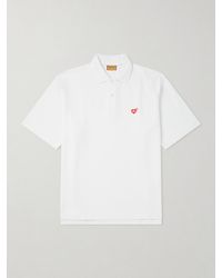 Human Made - Logo-Detailed Cotton-Piqué Polo Shirt - Lyst