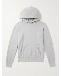 Les Tien - French Terry Cotton-jersey Raglan Hoodie - Lyst