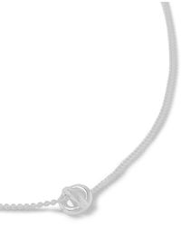 Le Gramme - Entrelacs Le 1 Sterling Silver Pendant Necklace - Lyst