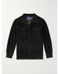 Polo Ralph Lauren - Convertible-collar Cotton-corduroy Overshirt - Lyst