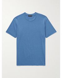 Tom Ford - Slim-fit Lyocell And Cotton-blend Jersey T-shirt - Lyst