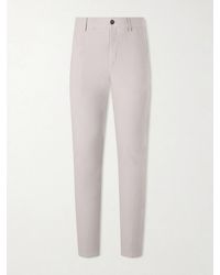 Eleventy - Straight-Leg Cotton-Blend Twill Chino - Lyst