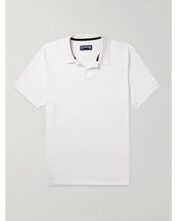 Vilebrequin - Logo-embroidered Cotton-piqué Polo Shirt - Lyst