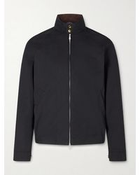 Brunello Cucinelli - Cotton-blend Twill Bomber Jacket - Lyst