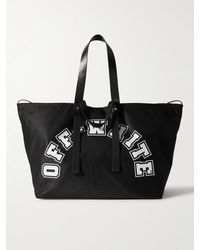 Off-White c/o Virgil Abloh - Off- Day Off Mesh Baseball Logo Tote Bag - Lyst