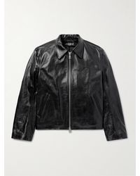 Our Legacy - Mini Leather Blouson Jacket - Lyst