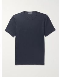 James Perse - Cotton-jersey T-shirt - Lyst