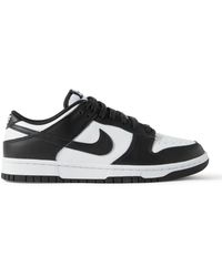 Nike - Dunk Low Retro Leather Sneakers - Lyst