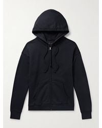 Nili Lotan - Brian Jersey Zip-Up Hoodie - Lyst