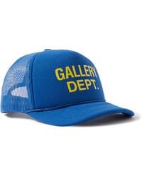 GALLERY DEPT. - Logo-print Canvas And Mesh Trucker Cap - Lyst