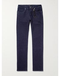 Incotex - Blue Division schmal geschnittene Jeans - Lyst