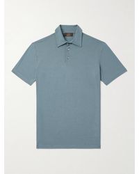 Slowear - Incotex Zanone Slim-Fit Icecotton Polo Shirt - Lyst