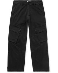 Agolde - Wilson Wide-Leg Cotton-Twill Cargo Trousers - Lyst
