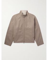STÒFFA - Reversible Brushed-Wool Jacket - Lyst