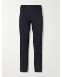 Slowear - Straight-leg Stretch-cotton Gabardine Trousers - Lyst