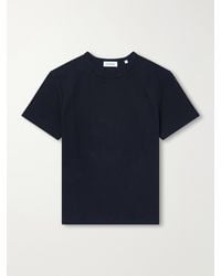 FRAME - Cotton-Jacquard T-Shirt - Lyst