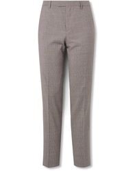 Paul Smith - Tapered Houndstooth Wool Suit Trousers - Lyst