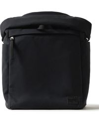 Paul Smith - Leather-trimmed Cotton-blend Canvas Backpack - Lyst