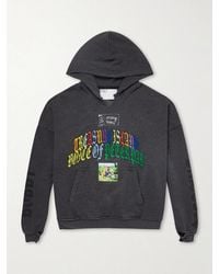 Paly Hollywood - Bobby Driscoll Embroidered Printed Cotton-blend Jersey Hoodie - Lyst