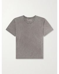 mfpen - Washed Cotton-jersey T-shirt - Lyst