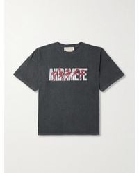 Remi Relief - Akiramete T-Shirt aus Baumwoll-Jersey mit Print - Lyst
