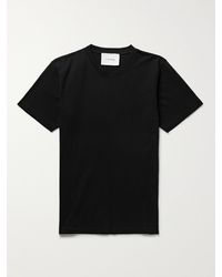 FRAME - Cotton-jersey T-shirt - Lyst
