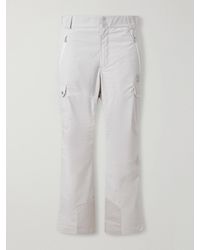 Brunello Cucinelli - Straight-Leg Logo-Embroidered Cotton-Corduroy Ski Pants - Lyst