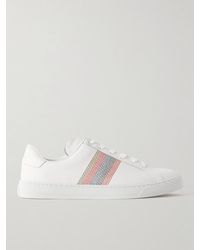 Paul Smith - Hansen Embroidered Leather Sneakers - Lyst