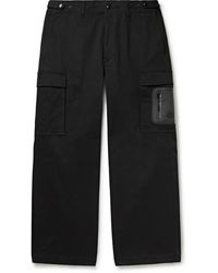 Moncler - Cotton-blend Twill Cargo Trousers - Lyst