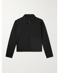 Lemaire - Cotton And Silk-blend Blouson Jacket - Lyst