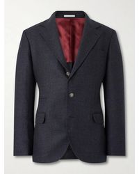 Brunello Cucinelli - Virgin Wool Suit Jacket - Lyst
