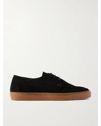 MR P. - Larry Suede Boat Shoes - Lyst