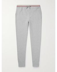 Paul Smith - Tapered Cotton-jersey Sweatpants - Lyst