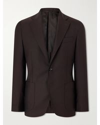 De Petrillo - Posillipo Virgin Wool-Twill Suit Jacket - Lyst