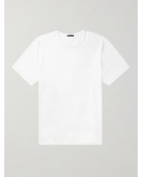 James Perse - Luxe Lotus Slim-Fit Cotton-Jersey T-Shirt - Lyst