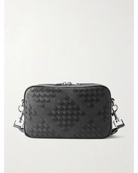 Bottega Veneta - Diamonds Dover Intrecciato Leather Messenger Bag - Lyst