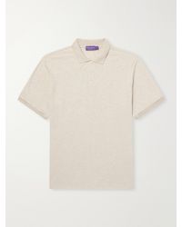 Ralph Lauren - Logo-embroidered Cotton-piqué Polo Shirt - Lyst