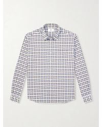 NN07 - Deon 50037 Checked Organic Cotton Shirt - Lyst