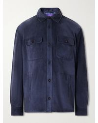 Ralph Lauren - Calloway Suede Jacket - Lyst