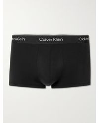 Calvin Klein - Low-rise Stretch-cotton Boxer Briefs - Lyst