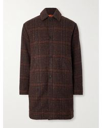 A Kind Of Guise - Manas Checked Virgin Wool-Tweed Coat With Padded Quilted Shell Liner - Lyst