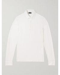 Zegna - Polo in lana - Lyst