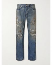 Rick Owens - Kurdt Straight-leg Distressed Jeans - Lyst