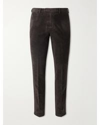 Thom Sweeney - Straight-Leg Cotton-Blend Corduroy Chinos - Lyst