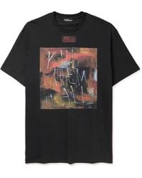 Raf Simons - Philippe Vandenberg Printed Cotton-jersey T-shirt - Lyst