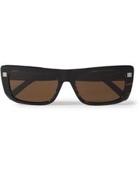 Givenchy - Gv Day Square-frame Marbled Acetate Sunglasses - Lyst