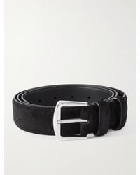 Loro Piana - 3.5Cm Suede Belt - Lyst