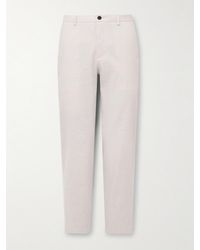 Theory - Curtis Slim-fit Good Linen Suit Trousers - Lyst